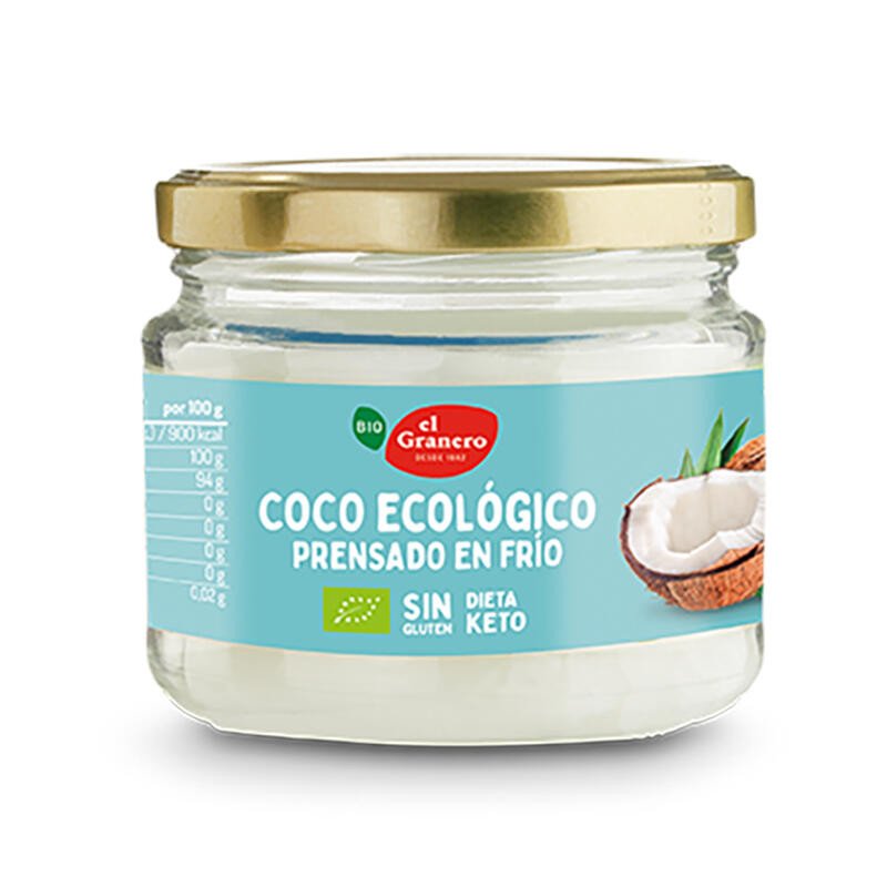 Aceite de Coco Virgen Extra 200 Ml (El Granero)