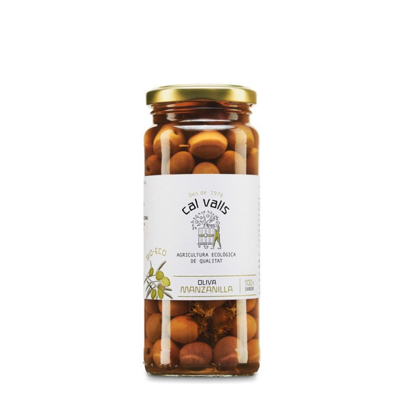 Aceituna Manzanilla Eco 200 Gr (Cal Valls)