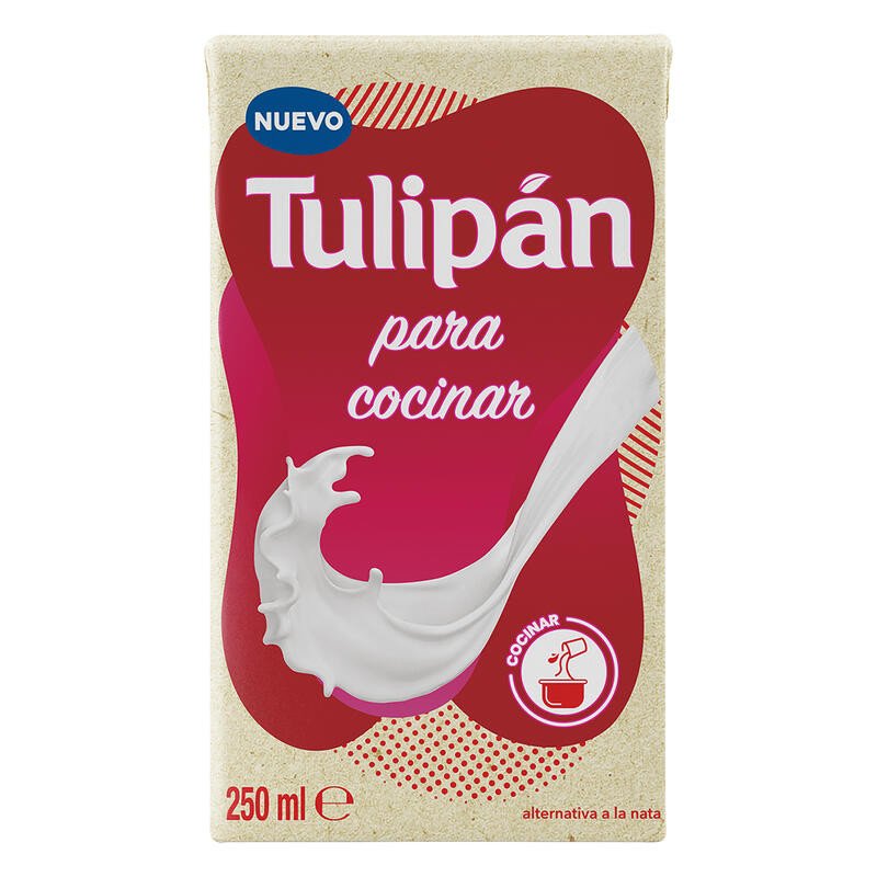 Alternativa a la Nata para Cocinar 15% No Eco 250 Ml (Tulipán)