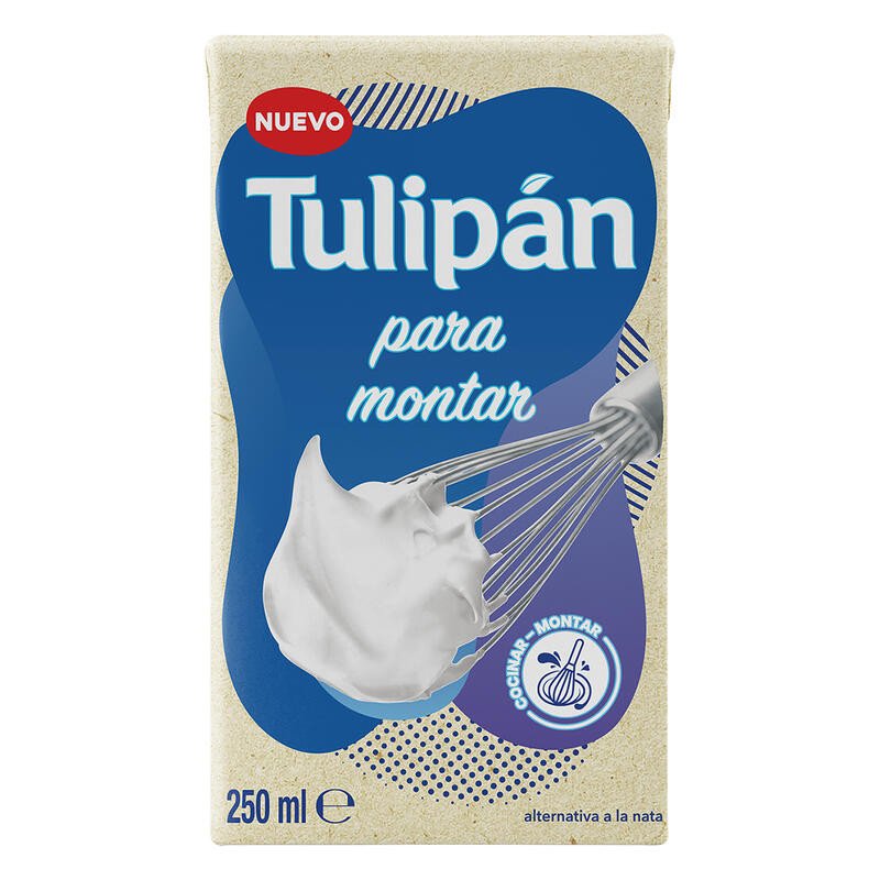 Alternativa a la Nata para Montar 31% No Eco 250 Ml (Tulipán)