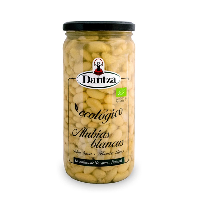 Alubia Blanca Cocida 660 Gr (Dantza)