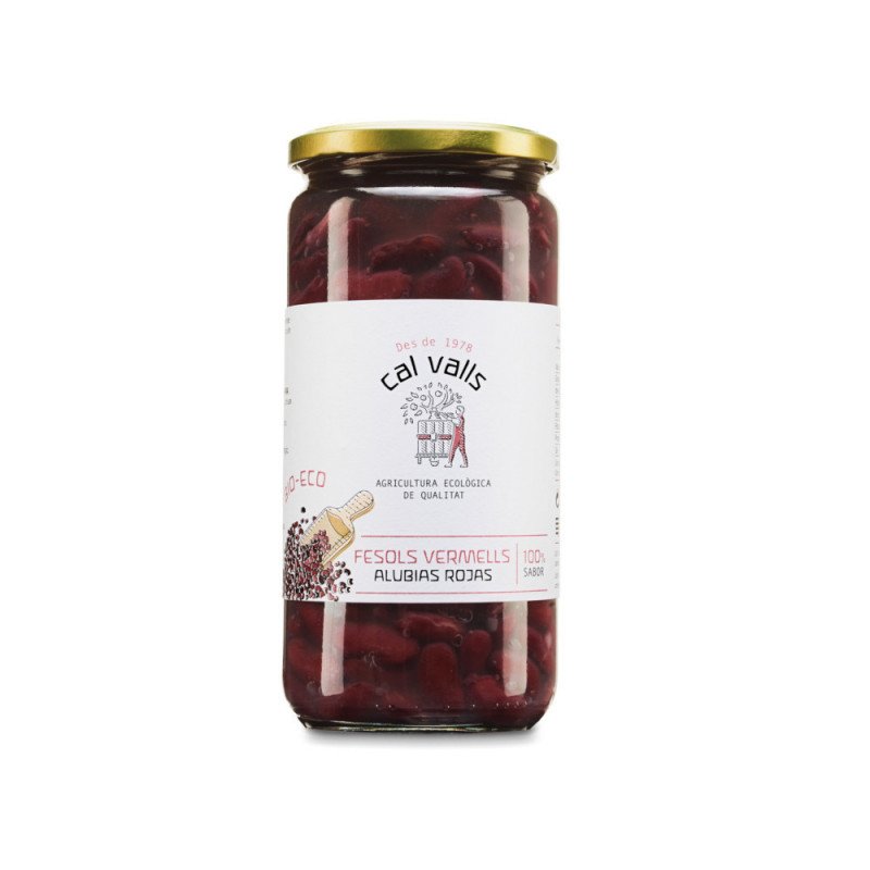 Alubia Roja Cocida 660 Gr (Cal Valls)