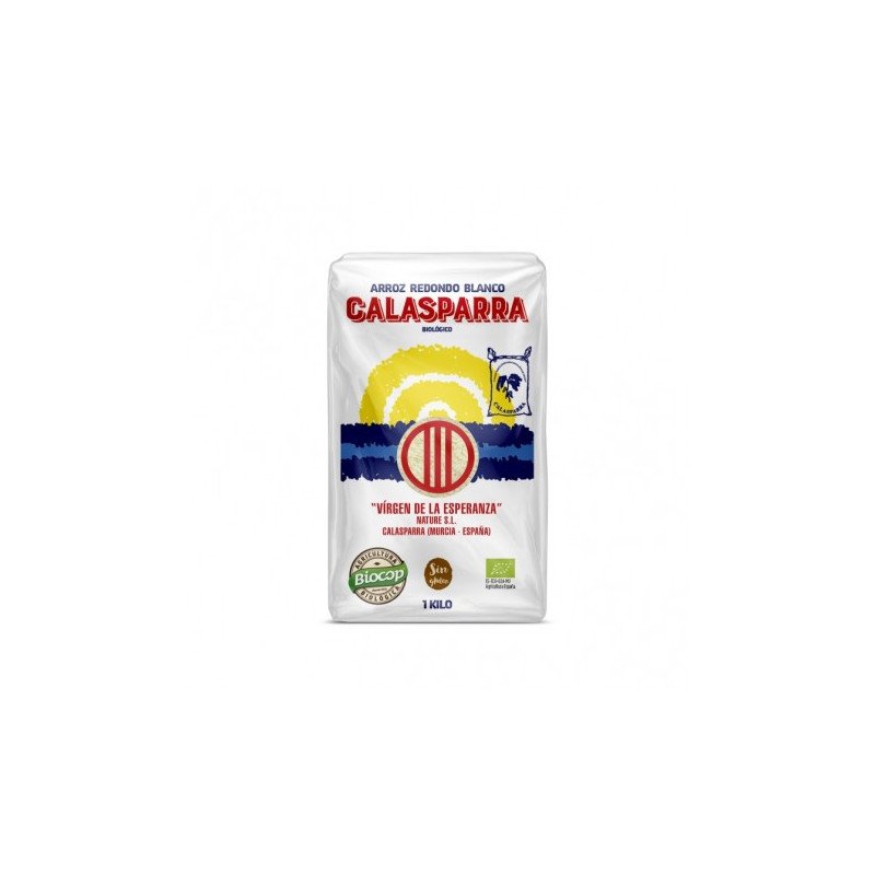Arroz Redondo Blanco 1 Kg (Calasparra)