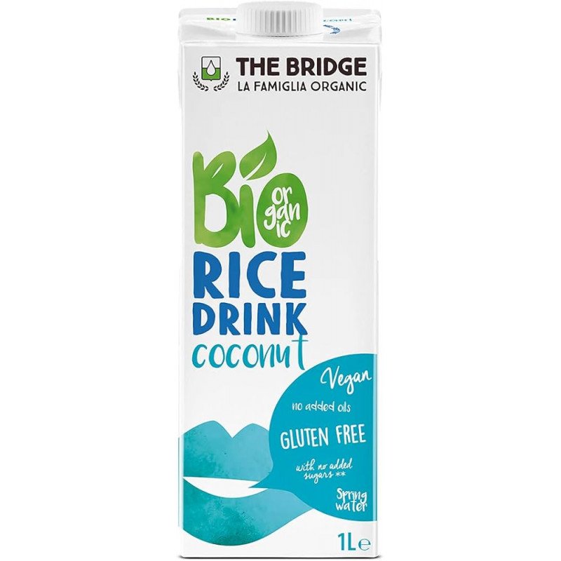 Bebida de Arroz con Cacao 1 L (The Bridge) .