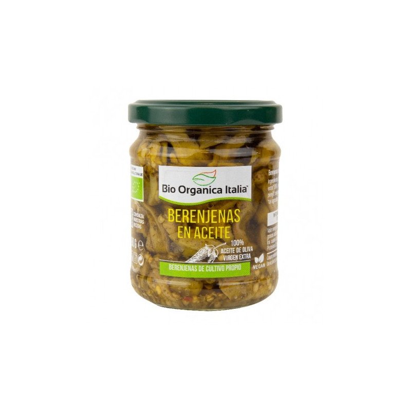 Berenjenas Asadas en Aceite 190 Gr (Bio Organica Italia)