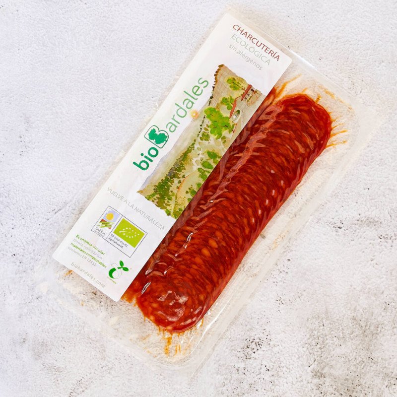 Chorizo Cular Ecológico, Pack 100 Gr (Biobardales)