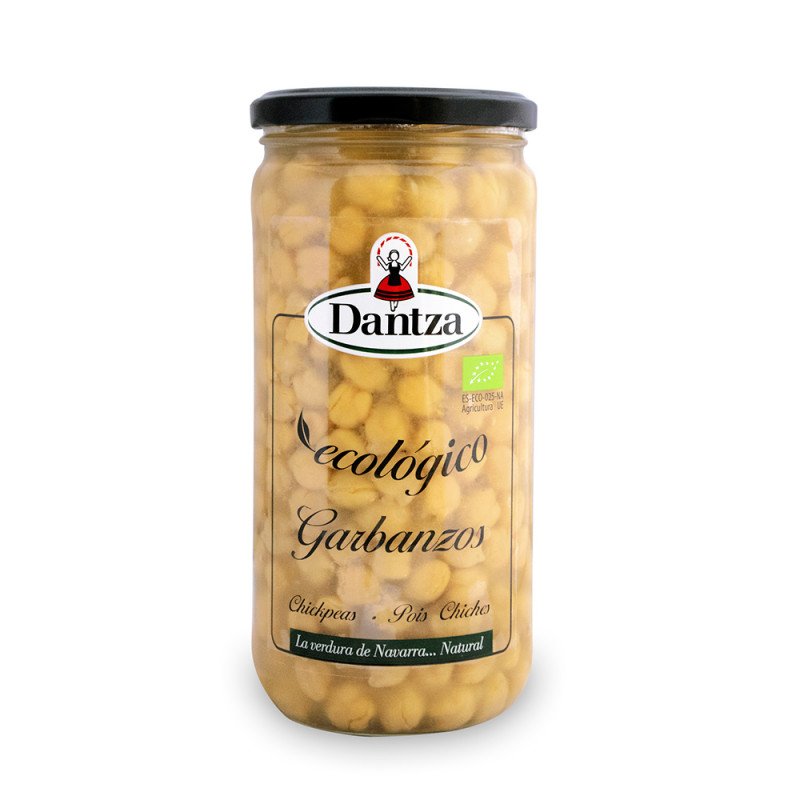 Garbanzos Cocidos 660 Gr (Dantza)