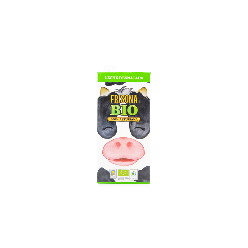Leche Desnatada, Caja 6 L (Frisona Bio)