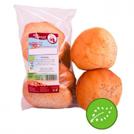 Pan de Hamburguesas de Espelta 4 Unid (Ecohorno)