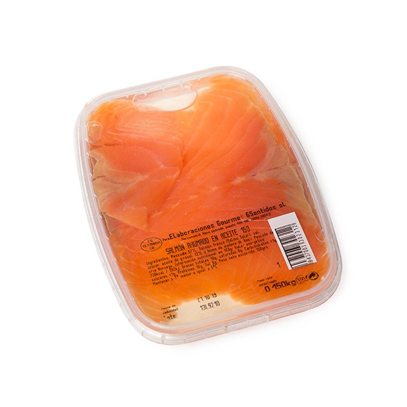 Salmón en Aceite, Tarrina 200 Gr